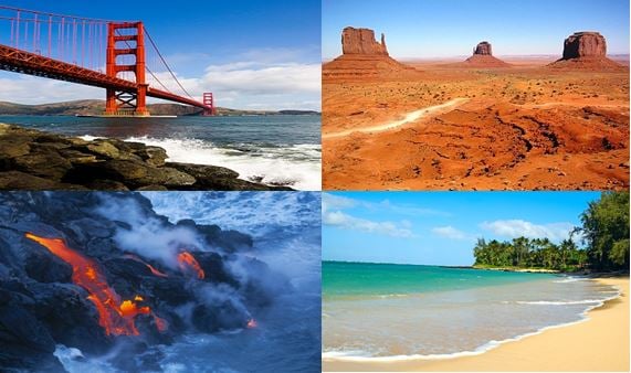 hawaii californien rejser